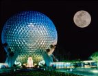 Spaceship Earth and the Moon  from Disney Photo Archives Online Hot Sale