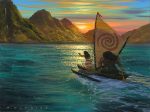 Sailing Into the Sun  by Walfrido Garcia Hot on Sale