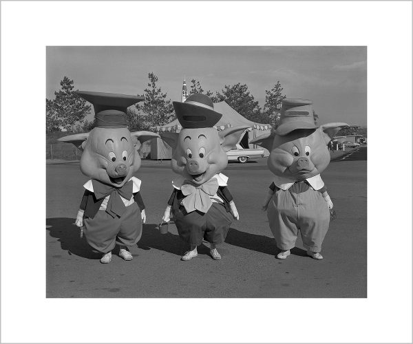 Three Little Pigs  from Disney Photo Archives Supply