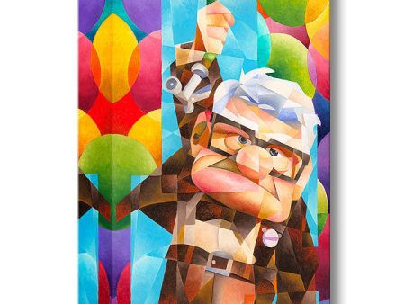 Up Goes Carl  by Tom Matousek For Sale