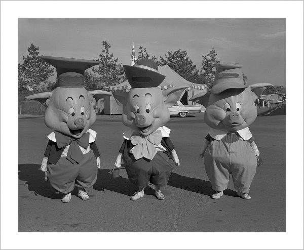 Three Little Pigs  from Disney Photo Archives Supply