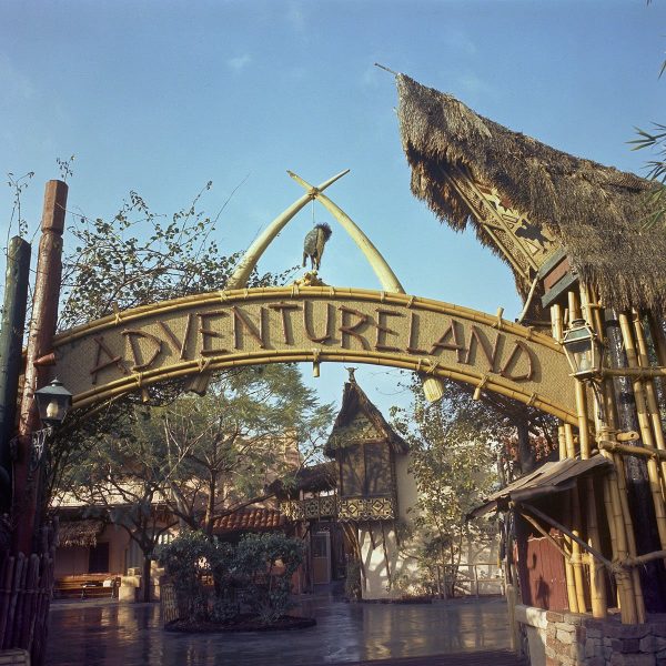 Adventureland Entrance Sign, Disneyland Park  from Disney Photo Archives Supply