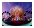 Spaceship Earth at Dusk  from Disney Photo Archives For Cheap