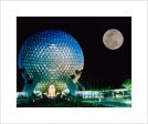 Spaceship Earth and the Moon  from Disney Photo Archives Online Hot Sale