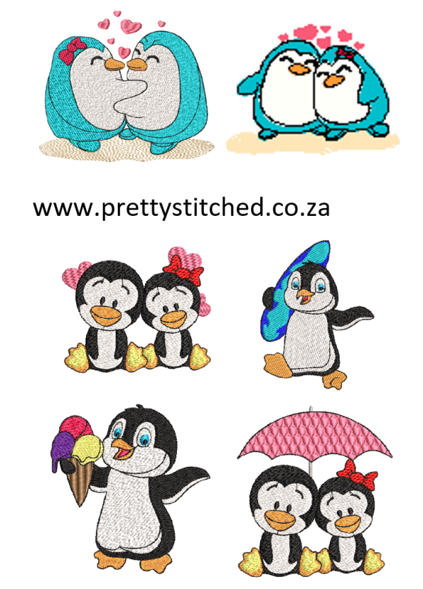 CUTE PENGUIN SET For Cheap