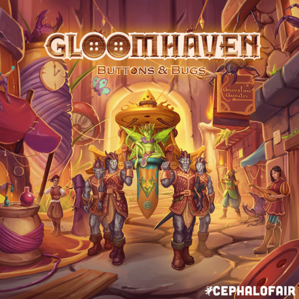 Gloomhaven: Buttons & Bugs (Retail Edition) Online Hot Sale