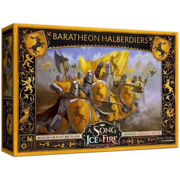 A Song of Ice & Fire: Tabletop Miniatures Game - Baratheon Halberdiers on Sale