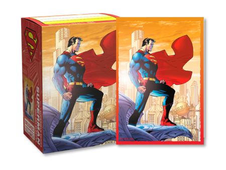 Dragon Shield - Limited Edition Brushed Art Sleeves: Superman 2 (100ct) For Cheap