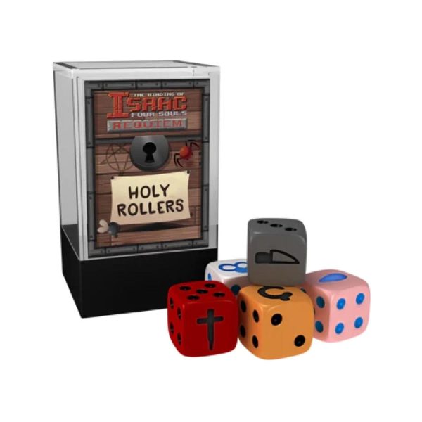 The Binding of Isaac: Four Souls - Holy Rollers Dice Set Discount