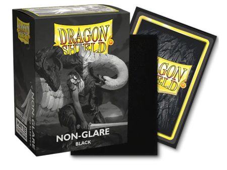 Dragon Shield - Matte Sleeves : Black Non-Glare V2 (100ct) Cheap