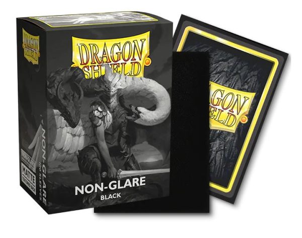 Dragon Shield - Matte Sleeves : Black Non-Glare V2 (100ct) Cheap