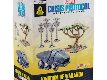 Marvel: Crisis Protocol - Kingdom of Wakanda Terrain Pack For Sale