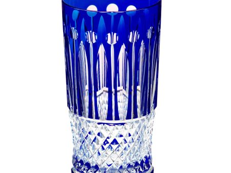 St Louis Crystal Tommy Dark-Blue Highball Fashion