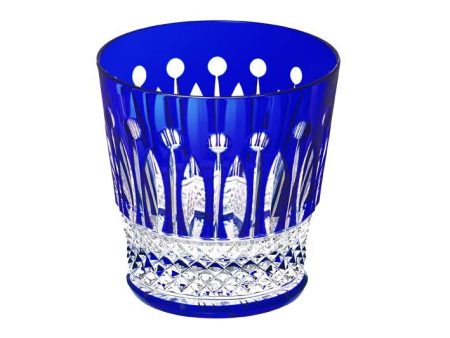 St Louis Crystal Tommy Dark-Blue #3 Medium Old Fashion For Discount