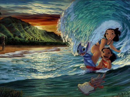 Disney Fine Art - Morning Surf Online