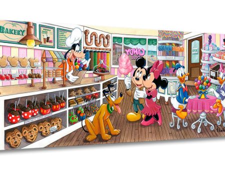 Disney Fine Art - Trip to the Candy Store - Treasures On Canvas Supply