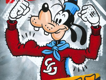 Disney Fine Art - Super Goof Online Hot Sale