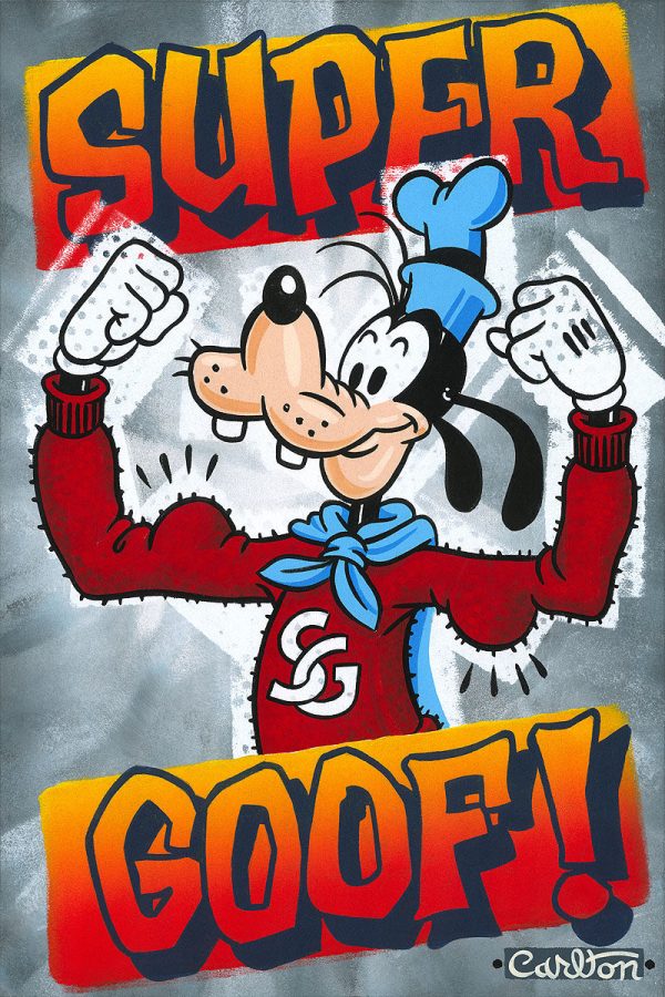 Disney Fine Art - Super Goof Online Hot Sale