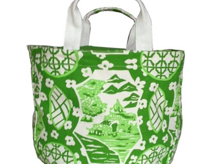 Dana Gibson Canton Green Bucket Tote Fashion