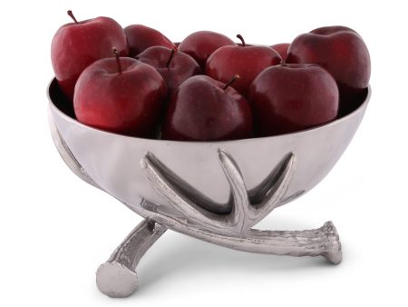 Arthur Court Antler Pedestal Bowl 103706 Hot on Sale