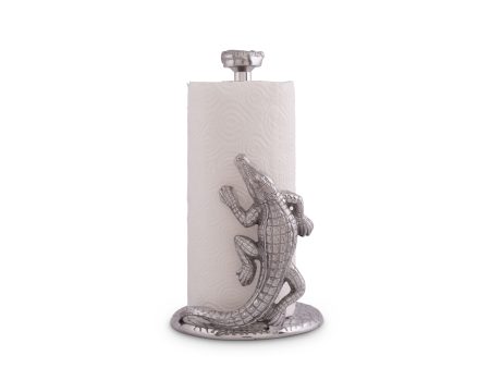 Arthur Court Alligator Paper Towel Holder 103906 Online now