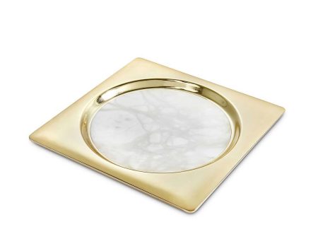 Anna by RabLabs Circulo Tray CIR-TRSQ-27G Hot on Sale