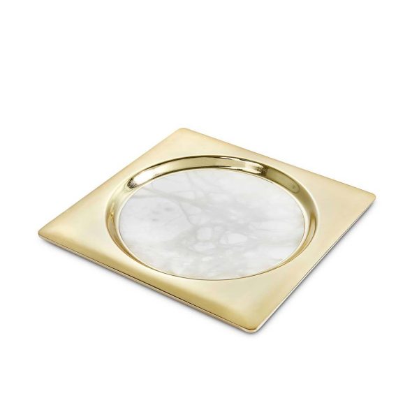 Anna by RabLabs Circulo Tray CIR-TRSQ-27G Hot on Sale