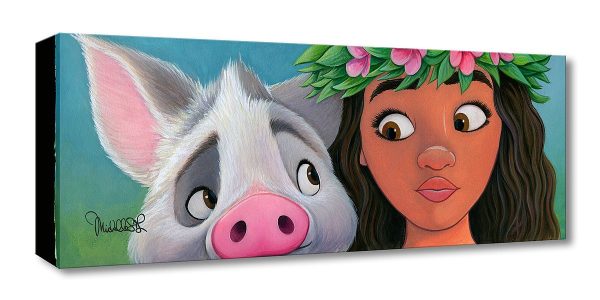 Disney Fine Art - Moana s Sidekick For Sale