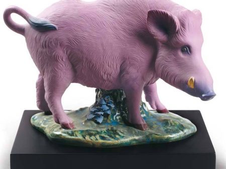 Lladro The Boar Figurine 01009120 For Sale