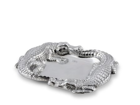 Arthur Court Alligator Catchall 104102 Hot on Sale