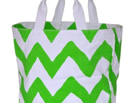 Dana Gibson Green Bargello Tote For Cheap