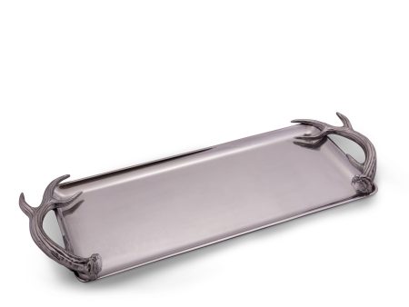 Arthur Court Antler Oblong Tray 103704 on Sale